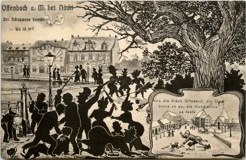 Offenbach am Main - bei Nacht -493168