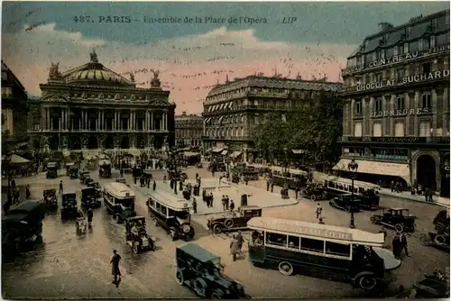 Paris, Ensemble de la Place de lÒpera -392024