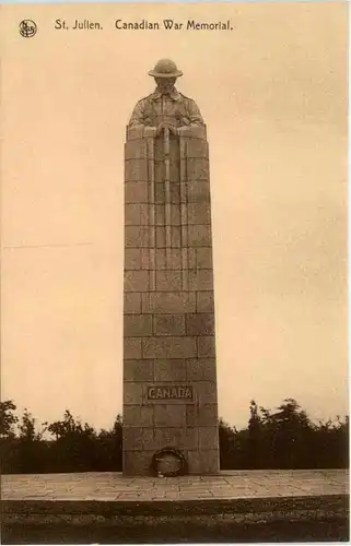 St. Julien - Canadian War Memorial - Ypern -471150