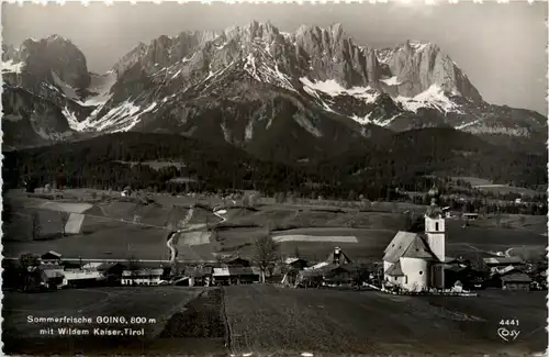 Sommerfrische Going mit Wildem Kaiser -391878