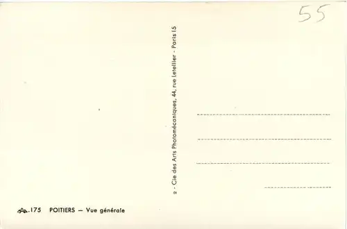 Poitiers, Vue generale -391976