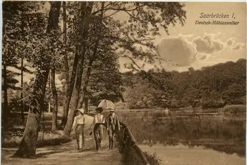 Saarbrücken, Deutsch-Mühlenweiher -393146