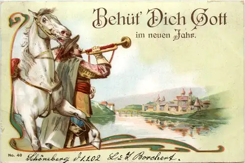 Bläser von Säckingen - Litho -454878