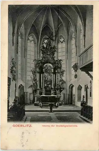 Görlitz, Inneres der Dreifaltigkeitskirche -392784