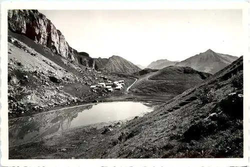 Leysin, Le lac dÀi avec le Mt. dÒr et le Pic-Chaussy -391792