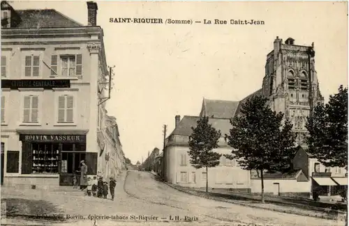 Saint-Riquier, La Rue Saint.Jean -393304