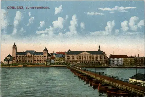 Koblenz, Schiffbrücke -392602