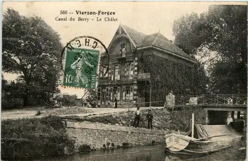 Vierzon-Forges, Canal du Berry, Le Chalet -392884