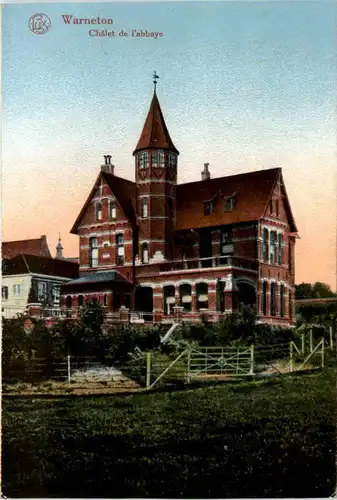 Warneton - Chalet de l abbaye - Feldpost 5. bayer Infanterie Division -471524