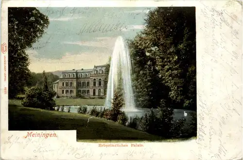 Meiningen, Erbprinzliches palais -393484