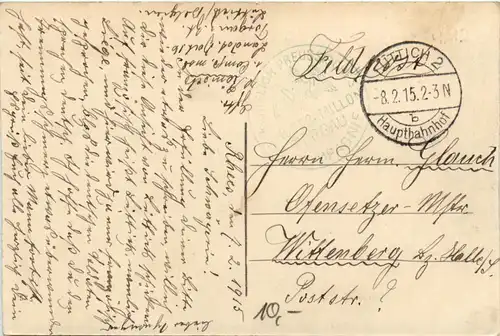 Liege - Pont de Fragnez - Feldpost -471644