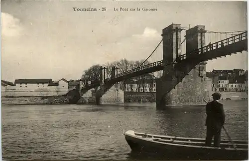 Tonneins, Le Pont sur la Garonne -392050