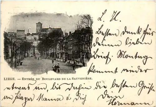 Liege - Entree du Boulevard de la Sauveniere -471664