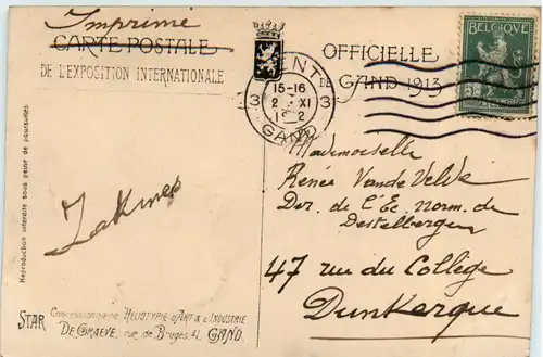 Gand - Exposition 1913 -471804