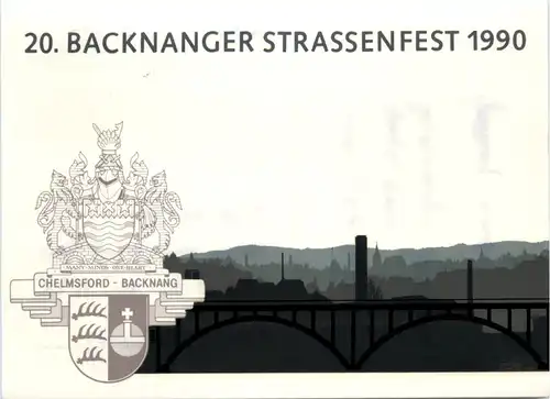 Backnang, Strassenfest 1990 -393752