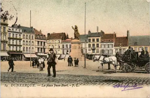 Dunkerque, La Place Jean-bart -392898