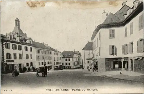 Evian-les Bains, Place du Marche -392918