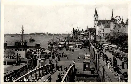 Anvers - Le Steen et le Port -471844