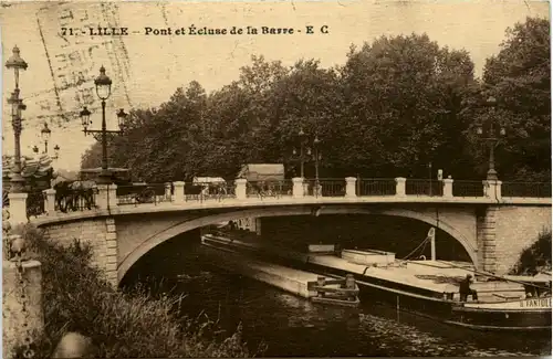 Lille, Pont et Ecluse de la Bavve -392210