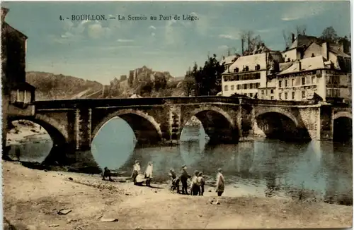 Bouillon, La Semois au Pont de Liege -392958