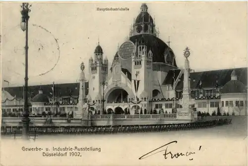 Düsseldorf, Gewerbe- und Industrie-Ausstellung 1902 -393136