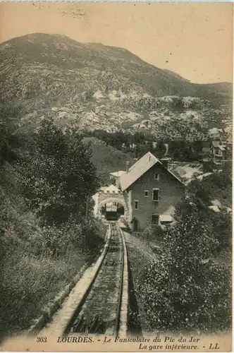 Lourdes, Le Funiculaire du Pic du Jer -392954