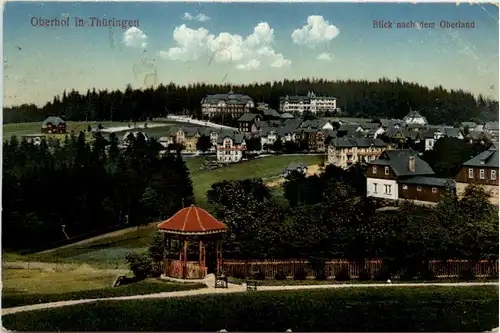 Oberhof/Thür., Blick nach dem Oberland -393480