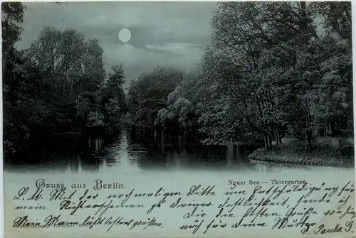 Gruss aus Berlin, Neuer See-Tiergarten -393494