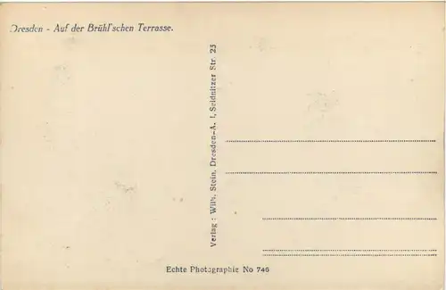 Dresden, Auf der Brühlschen Terrasse -393692