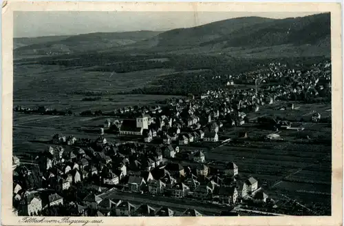 Fellbach vom Flugzeug aus -393648