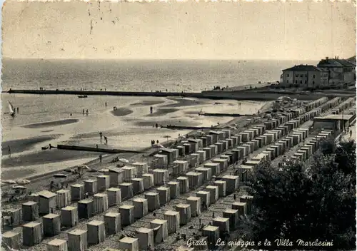 Grado - La spiggia el la Villa Marchesini -472584