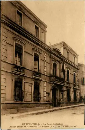 Carpentras, La Sous-Prefecture -392206