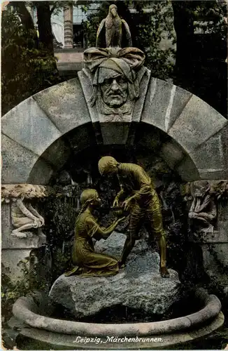 Leipzig, Märchenbrunnen -394738