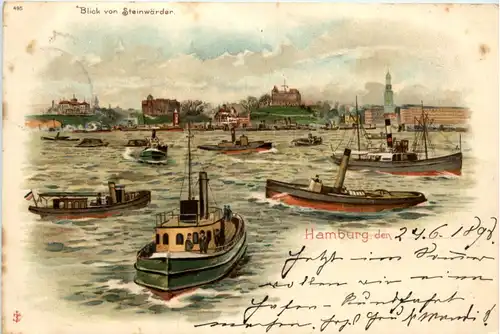 Hamburg - Litho -472824