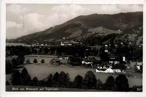 Blick von Weissach auf Tegernsee -392422