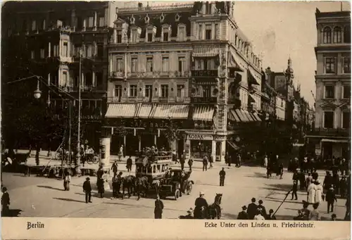 Berlin, Ecke Unter den Linden, Friedrichstrasse -392580