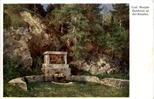 Graf Morzin-Denkmal in der Walster bei Mariazell -393376