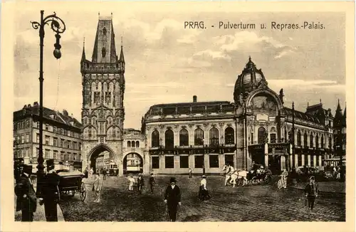 Prag - Pulverturm -473164