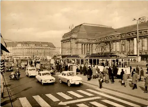 Leipzig, am Hauptbahnhof -394272