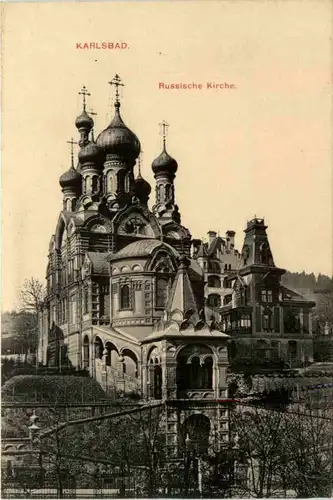 Karlsbad - Russische Kirche -473224