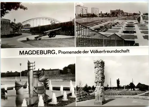 Magdeburg, Promenade der Völkerfreundschaft -394330