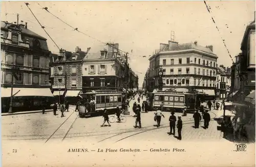 Amiens, La Place Gambetta -392896