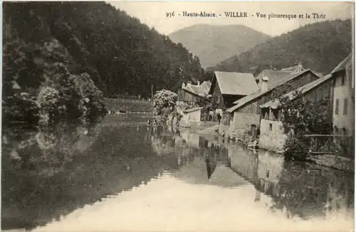 Willer, Vue pittoresque et la Thür -392916