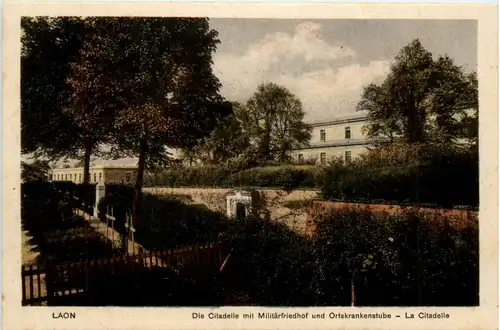Laon - Citadelle mit Militärfriedhof -473424