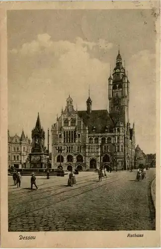 Dessau, Rathaus -394634