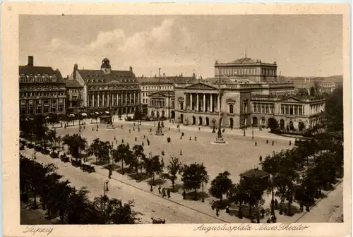 Leipzig, Augustusplatz, Neues Theater -394684