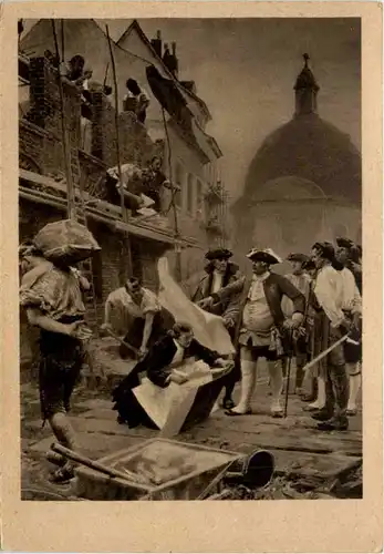 Berlin, Prof. Hugo Bogel, Bau der Mauerstrasse in Berlin -374144