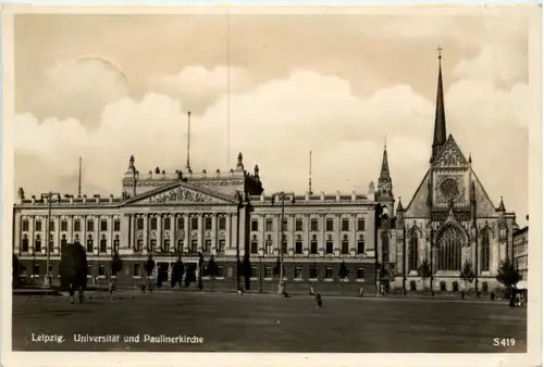 Leipzig, Universität und Paulinerkirche -394724