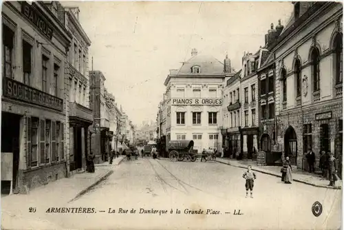 Armentieres - CLa Rue de Dunkerque -473682