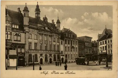 Neuss, Partie am Rathaus -393312